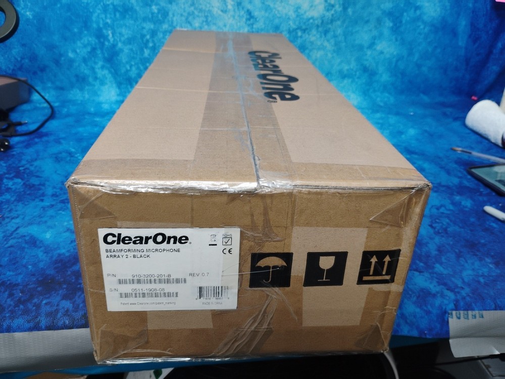 ClearOne Beamforming Microphone Array 2 Black 910-3200-201-B