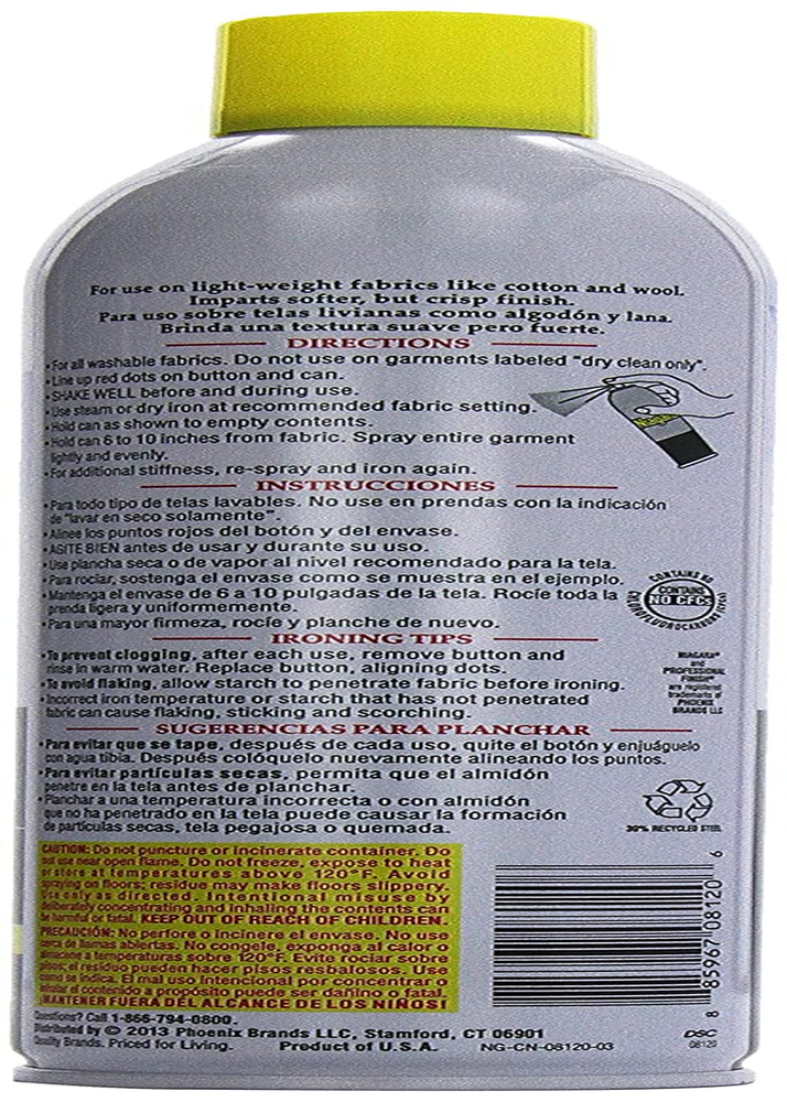 Niagara Spray Starch Original 20 oz
