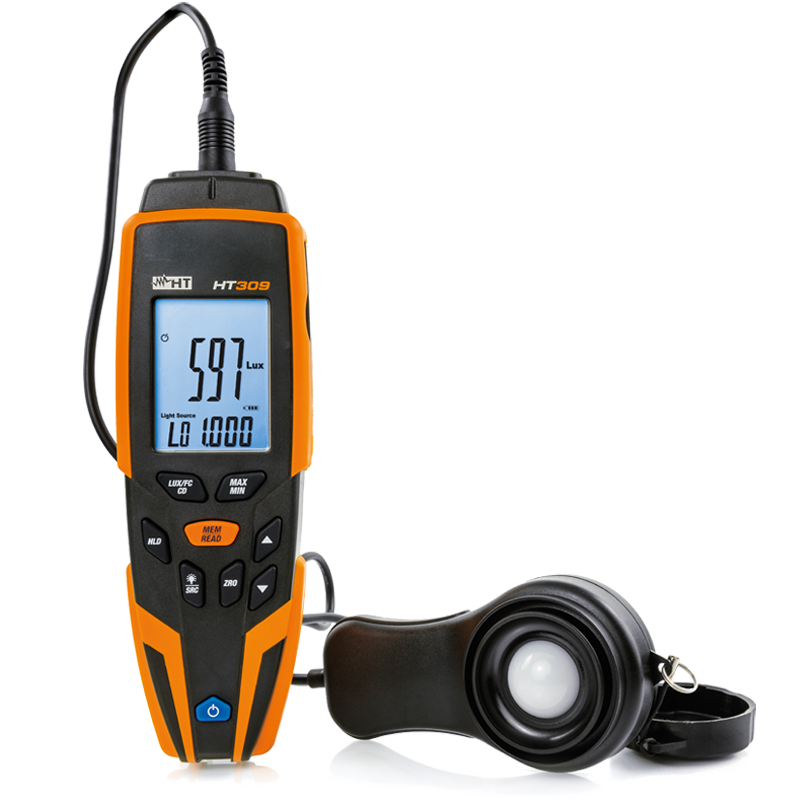 HT Instrument HT309 Handheld digital LED-light lux meter
