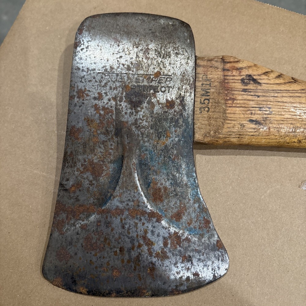 Vintage True Temper Kelly Perfect Single Bit Axe Original True Temper Handle