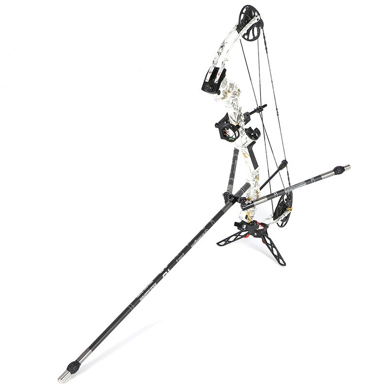Archery Bow Stabilizer Double Side V-bar Adjustable Quick Disconnect Mount