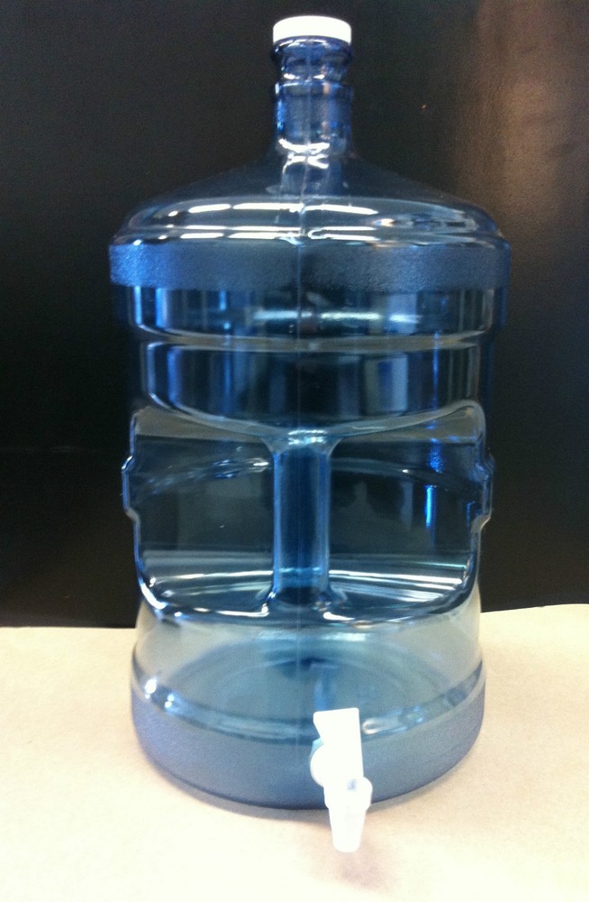 5 Gallon Polycarbonate Reusable Water Bottle with Faucet