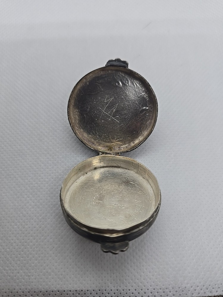 Sterling Silver 925 Vintage Pill Box