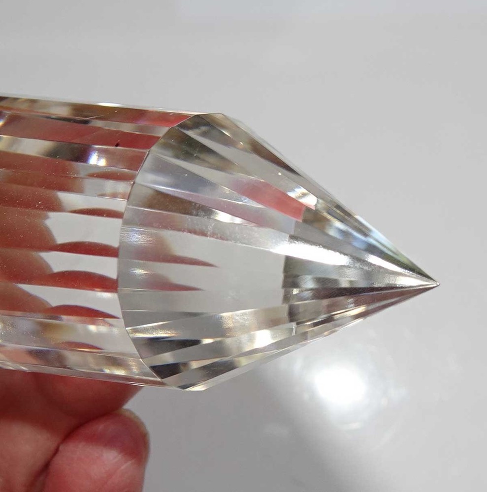Clear Quartz Vogel 24-sided Crystal - v2005