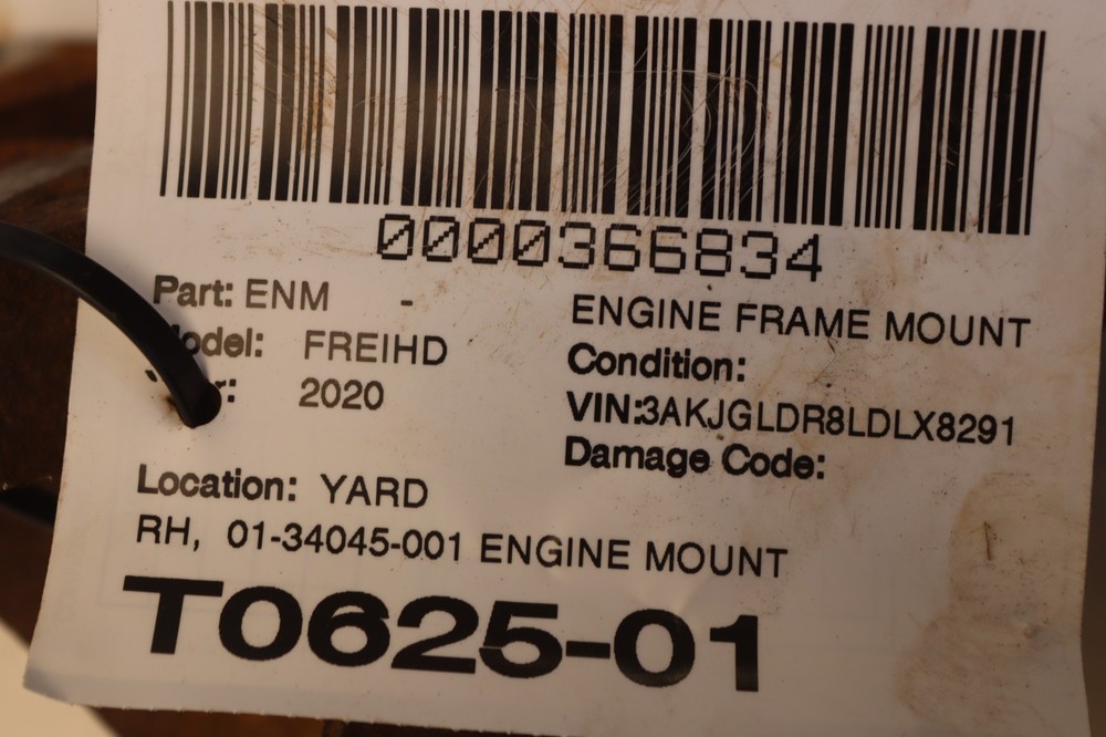 2008-2025 FREIGHTLINER CASCADIA 125 DD15 RIGHT ENGINE MOUNT SUPPORT BRACKET OEM
