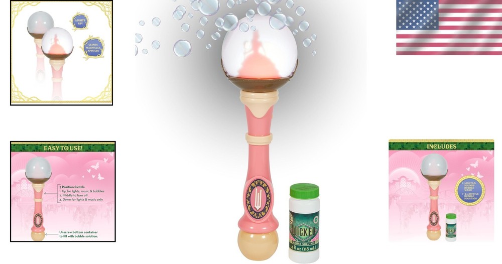 Wicked Glinda's Bubble Wand