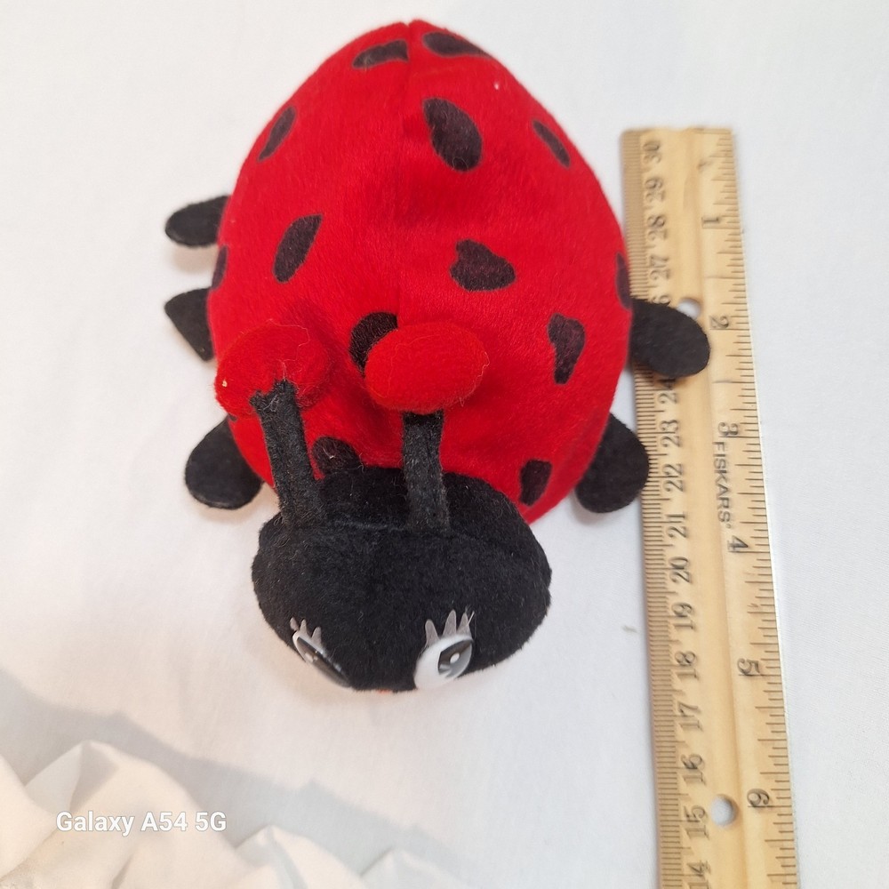 Ladybug Hand Puppet Plush Creations 1993 And Small Plush Ladybug Stuffins 1998