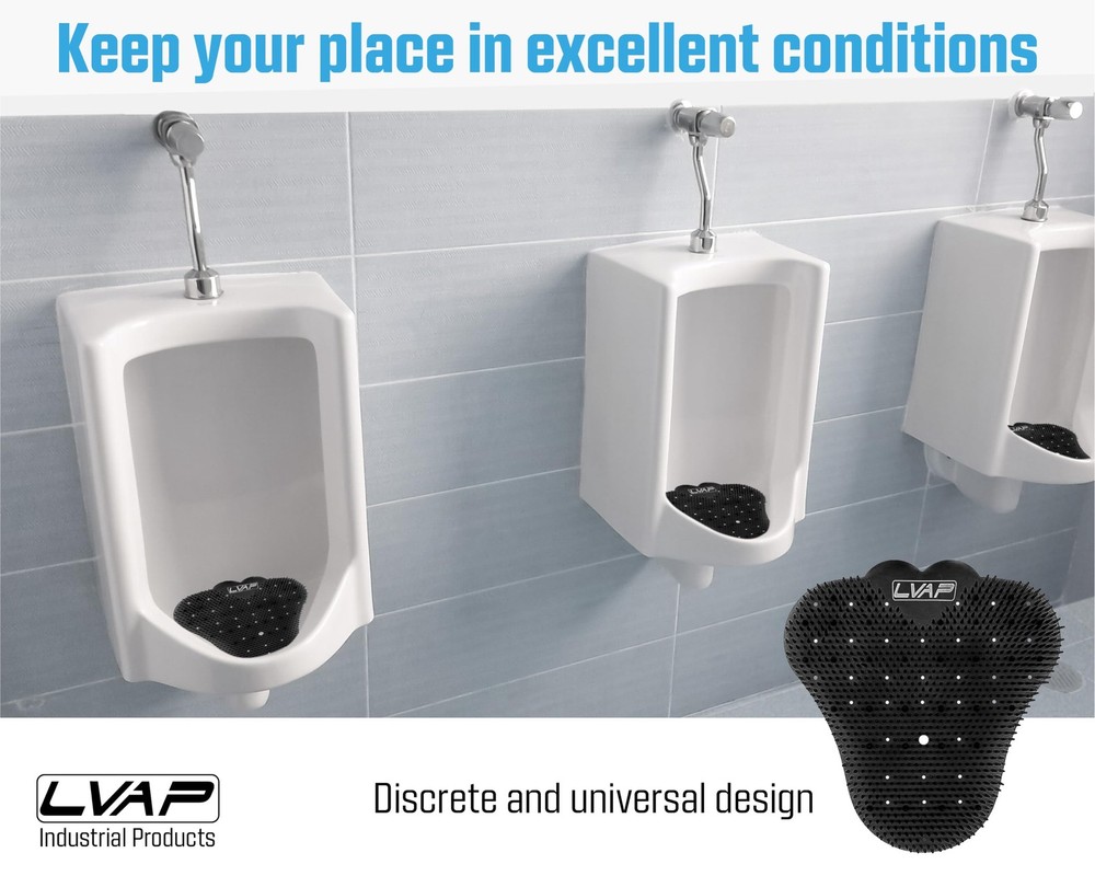 Urinal Screen Deodorizer 12-Pack - Anti-Splash Urinal Cakes, Toilet Deodorize...