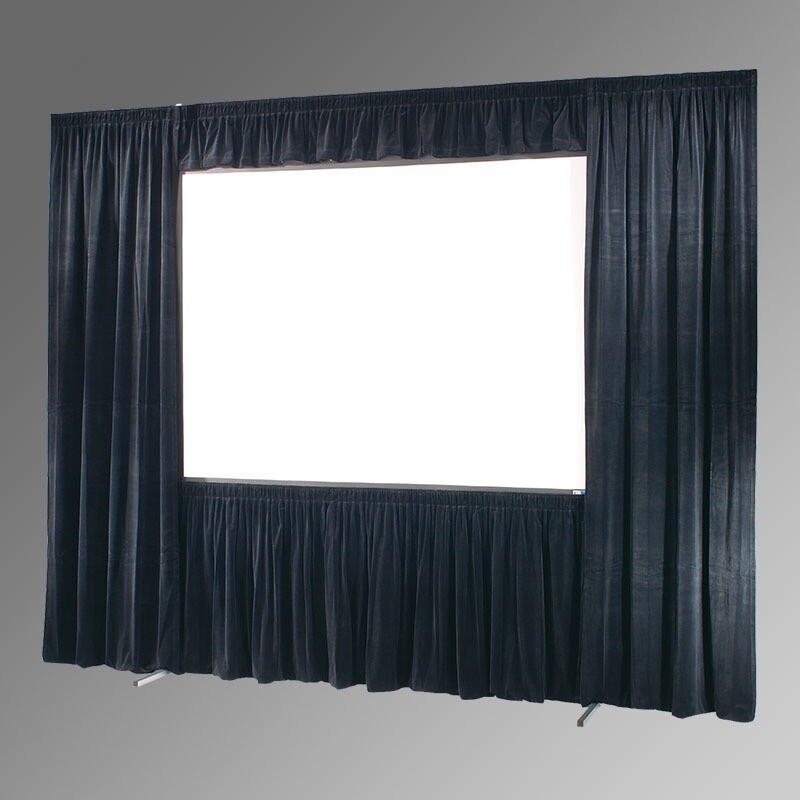DRAPER 242139 - ULTIMATE FOLDING SCREEN UFS 83x144 COMPLETE DRESS KIT WITH CASE