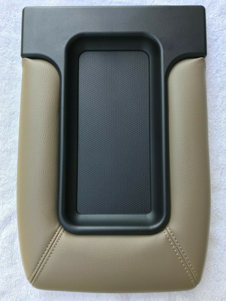 High Quality Fold Down Center Compartment Lid  Armrest Tan Beige 2003-2007