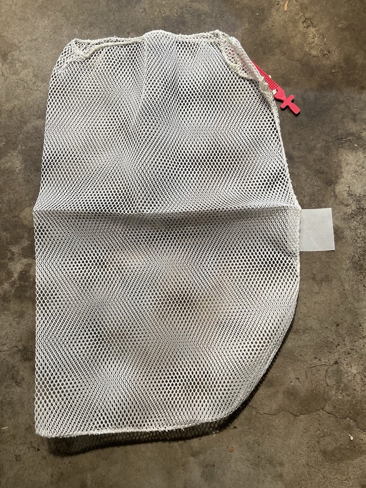 NYC Corrections Inmate Property Mesh Bag Drawstring Laundry Storage Sack
