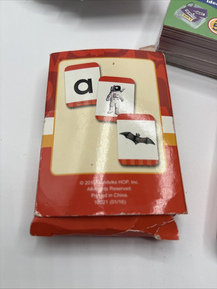 Various Math/Reading /sight Words Flash Cards & Word Strips Some Pre-owned