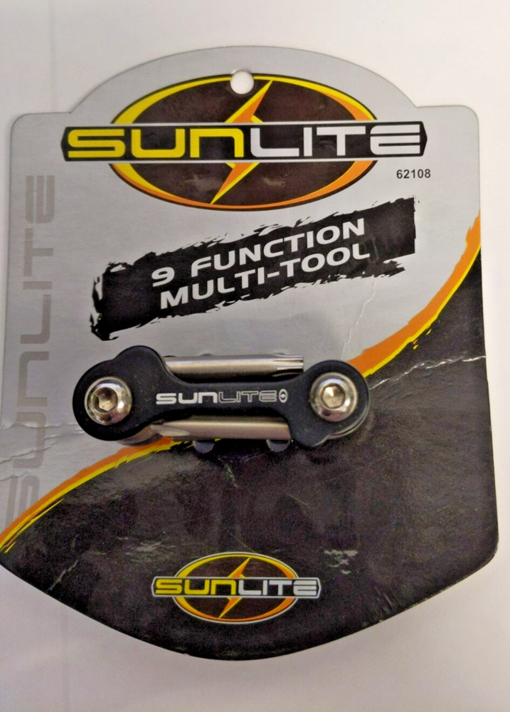 Genuine New  Sunlite 9 Function Multi-tool  9 Tools in 1