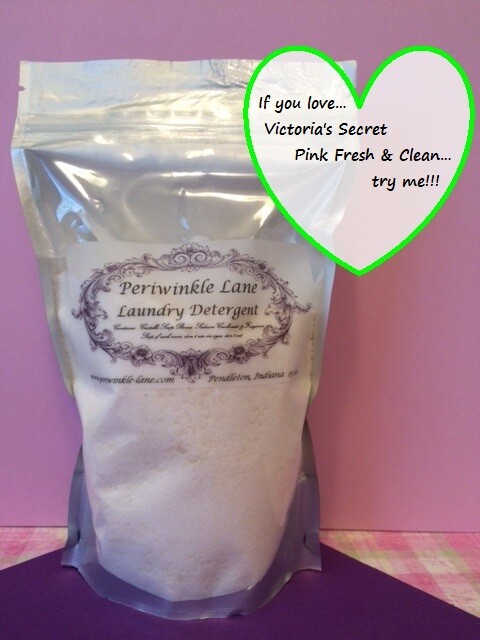 Pink Fresh & Clean type laundry detergent