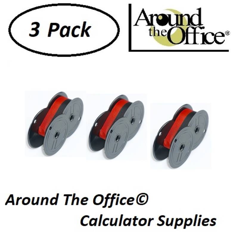 Victor MEDALIST-332 Calculator RS-6BR Twin Spool Black & Red Ribbon