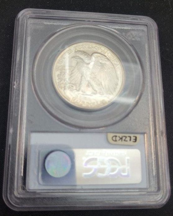 1943 Walking Liberty Silver Half Dollar 50C PCGS MS 64