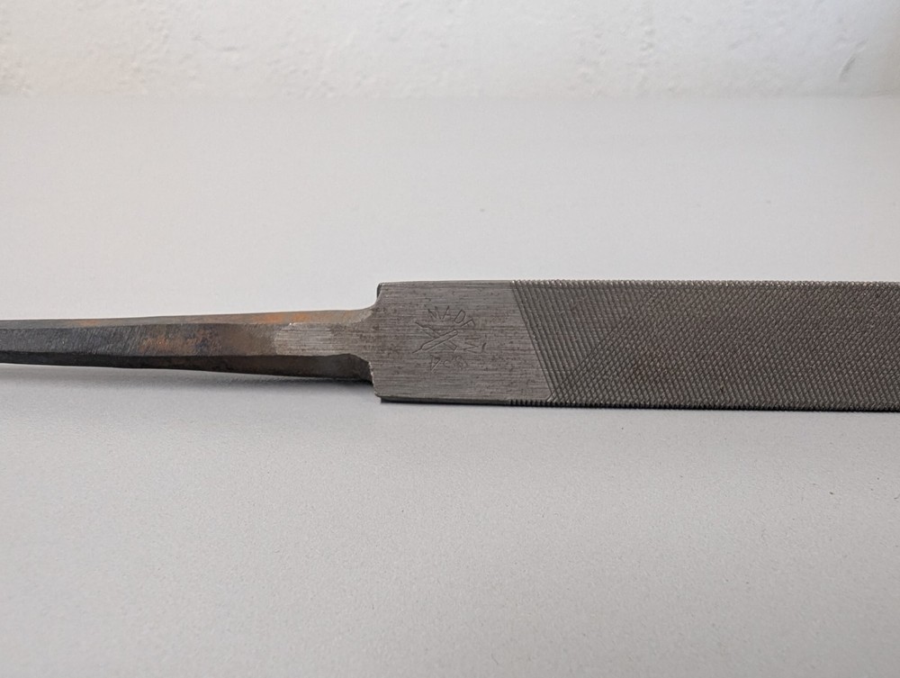 NICHOLSON 6" THREE SQUARE SMOOTH FILE 15991 USA