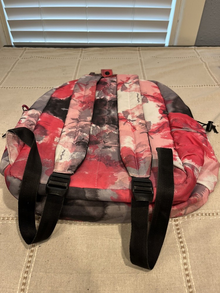 Puma Procat backpack Pink tie dye Laptop sleeve Inside