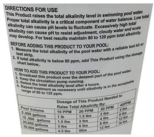 Pool Solutions Alkalinity Plus Increaser 25lb - P36025DE