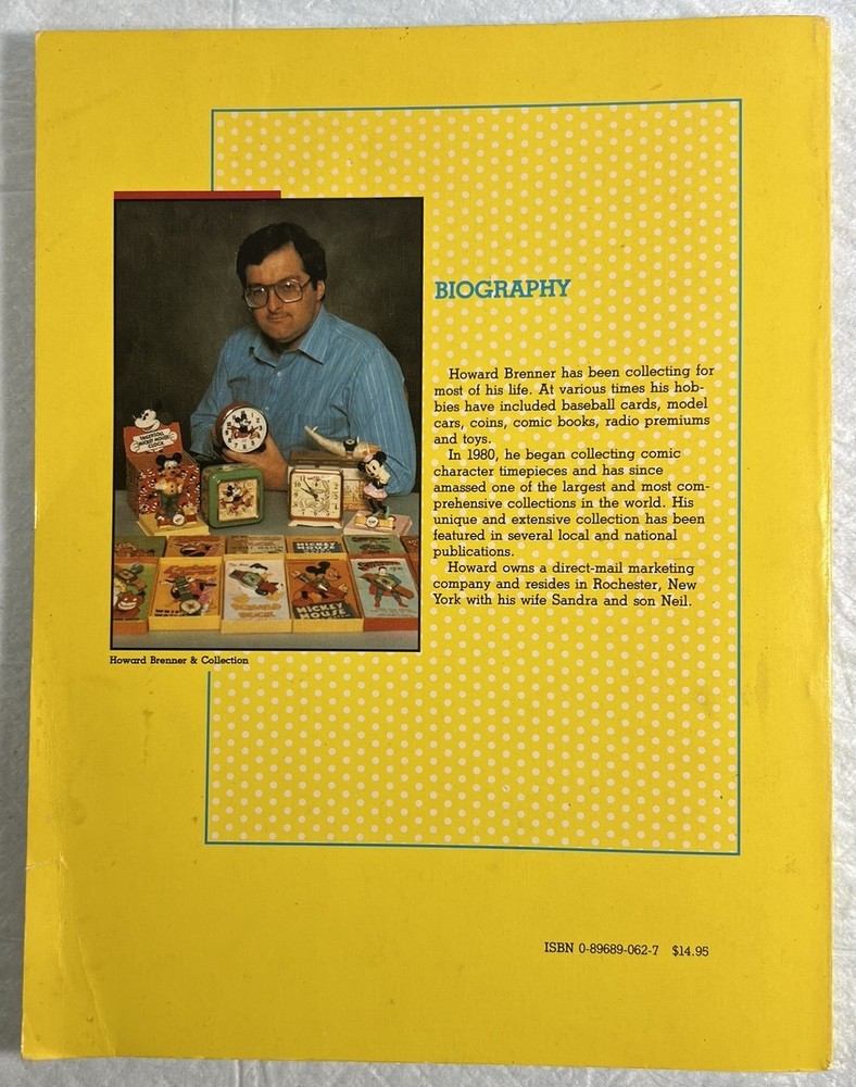 Identification & Value Guide Collecting Comic Character Clocks & Watches