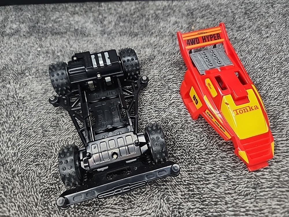 Vintage Tonka Hyper Drivers Hyper-Formance Race Set 1989 READ!