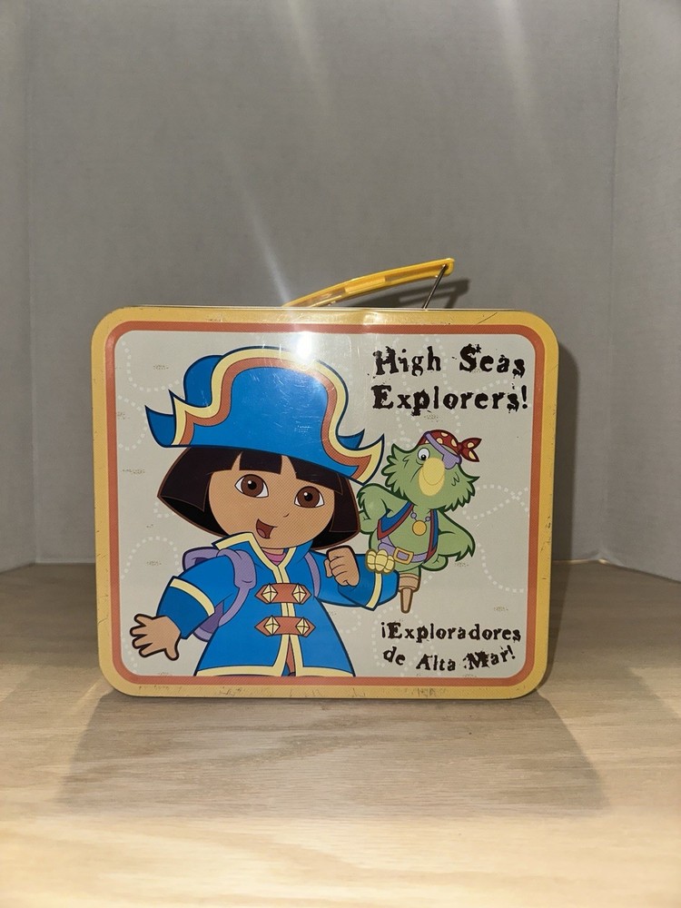 Nickelodeon Dora the Explorer High Seas Explorers Metal Lunchbox