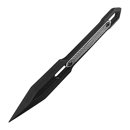 Kershaw 1397X Inverse Fixed Blade Knife 2.6 Black Blade Gray