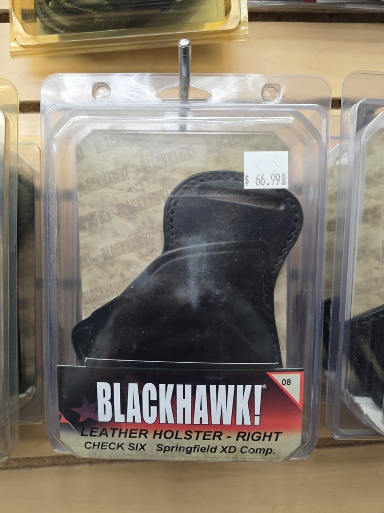 Blackhawk Leather Check Six Holster For Springfield XD Comp, #08