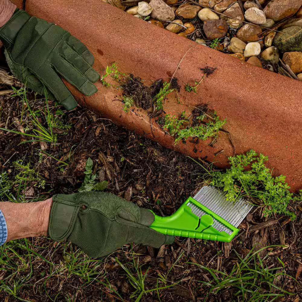 3 In. Blade Stainless Steel Angled Weeder