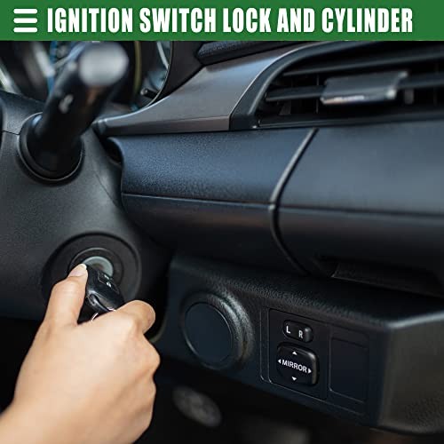 Ignition Starter Switch Ignition Lock Cylinder w/2 Keys, for Chevy Classic