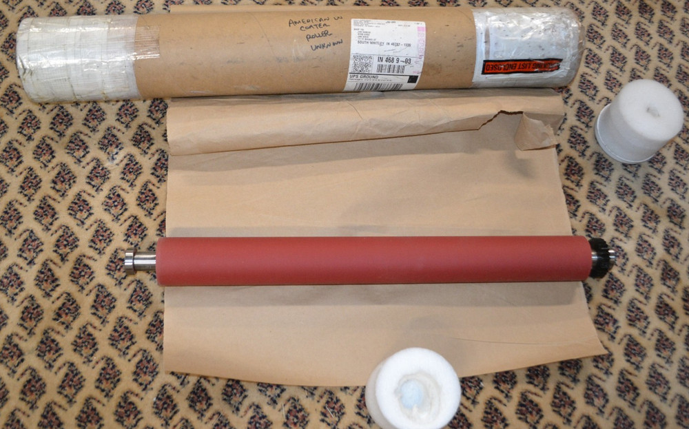 American UV Coater Applicator Roll ~ A2 ~ Rubber Roller