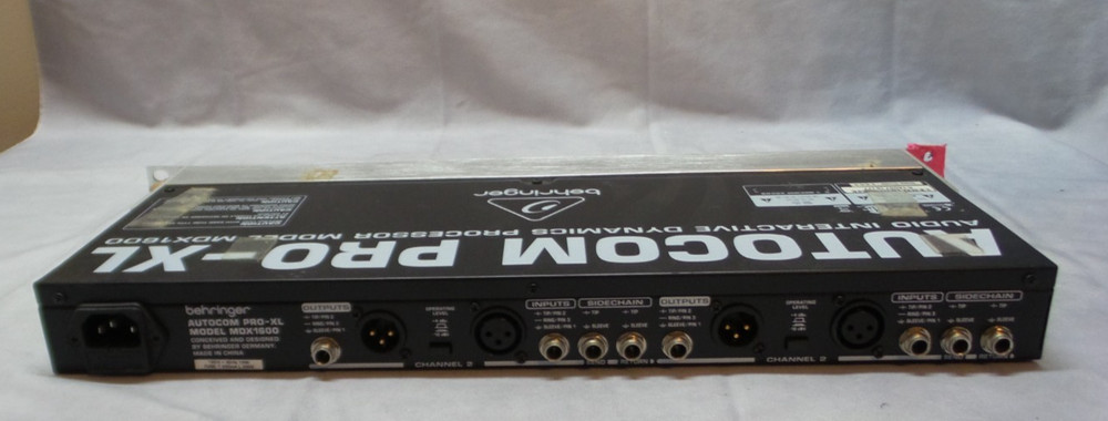 Behringer MDX1600 Autocom Pro-XL Audio Interactive Processor - USED/WORKS