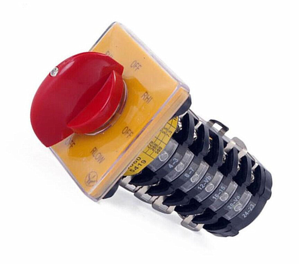 Milling Machine Import Forward Reverse Speed 6 Switch 25A Fit Bridgeport Mill