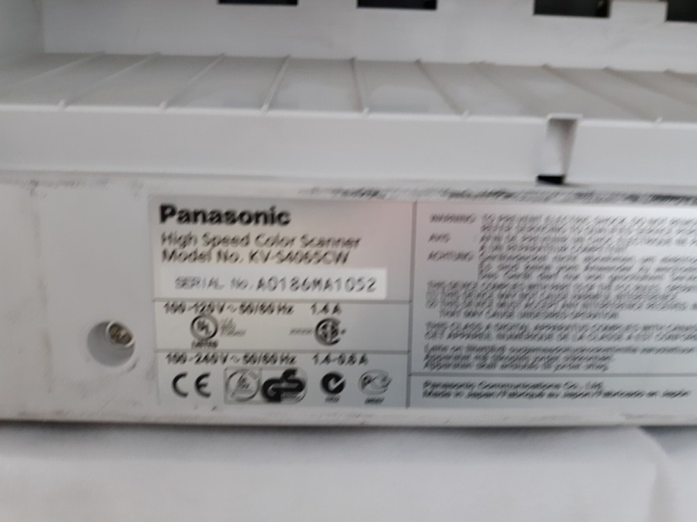 Panasonic KV-S4065CW Document Scanner