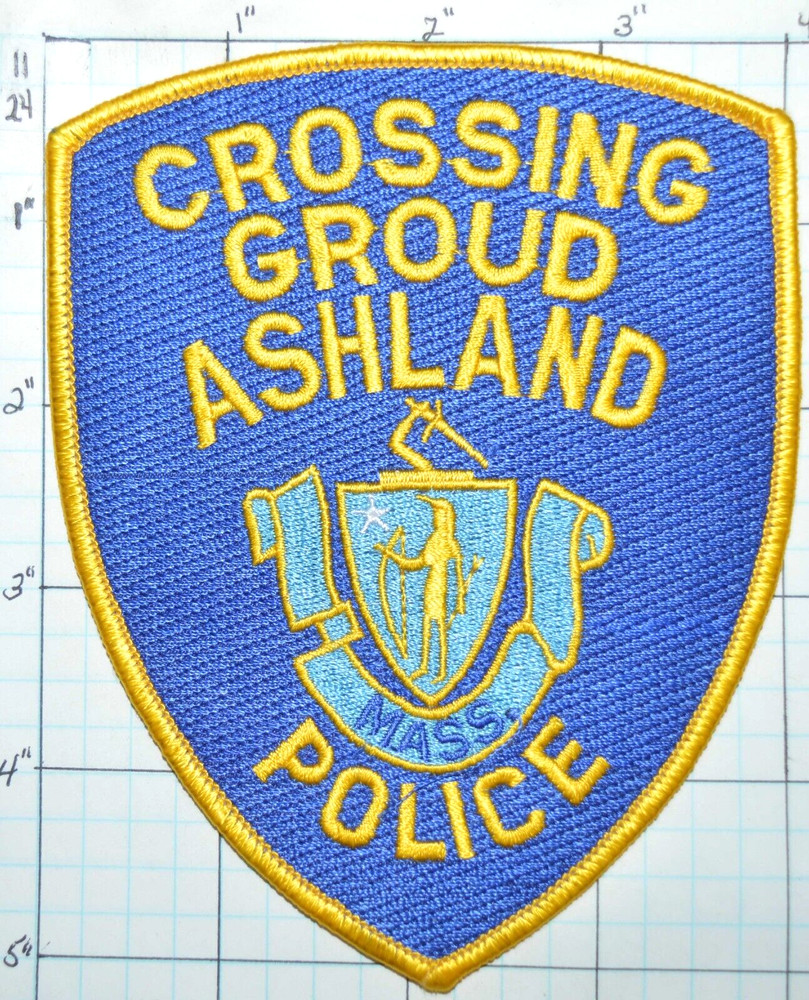 MASSACHUSETTS, ASHLAND POLICE DEPT CROSSING GUARD PATCH
