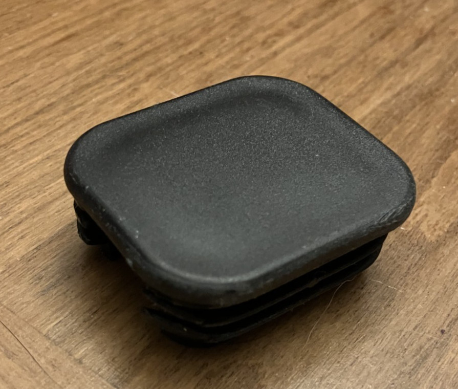 Ebay Plastic End Cap 2" x 1 3/4"