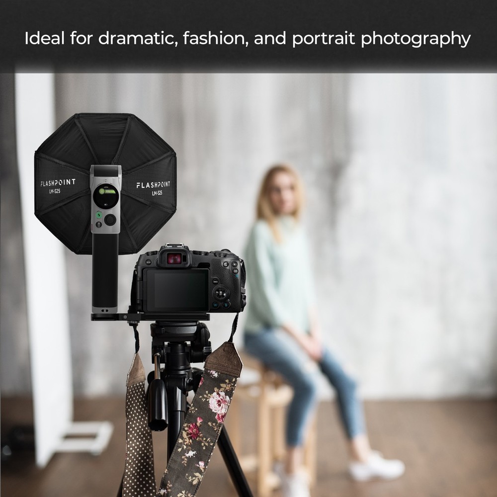 Flashpoint LM-S25 Octagonal Softbox for Lux Master Flash