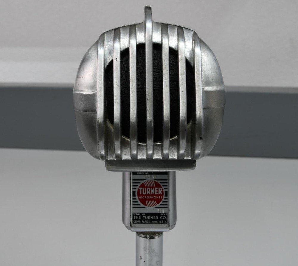 TURNER 33D HIGH Z MICROPHONE in WORKING CONDITION