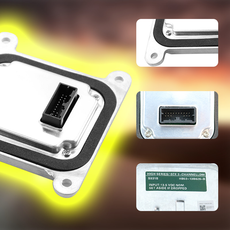 Full LED Headlight Module Control Unit HB5313B626B For 2017-2019 Ford Explorer