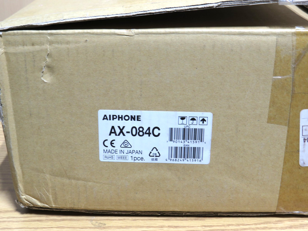 Aiphone AX-084C AX Central Exchange Unit, Supports 8 Doors/Subs [CTOKC]