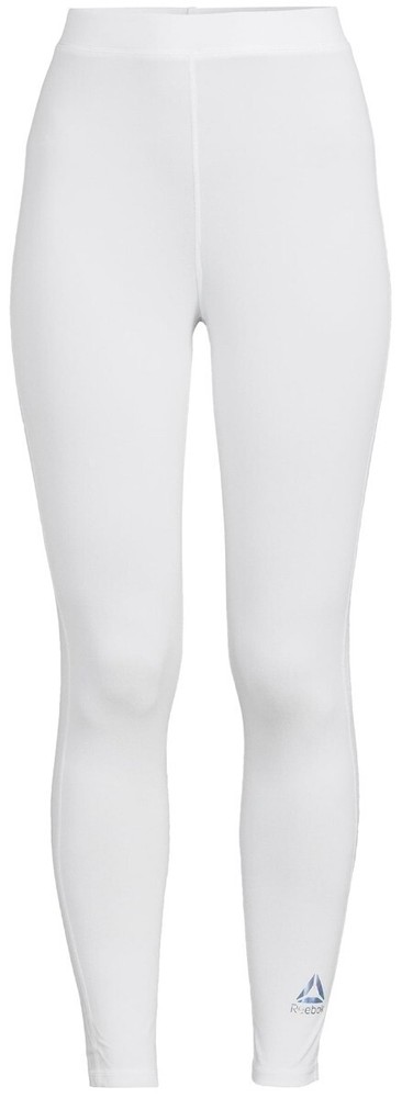 Reebok Women's Warm Performance Base Layer Pants LARGE WHITE NEW