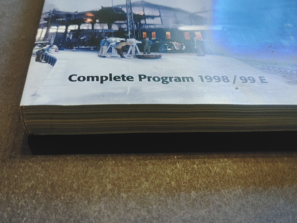 1998/99 E MARKLIN HO TRAIN CATALOG VG