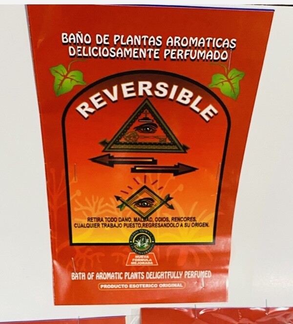 REVERSIBLE - REVERSE a spell Baño en Planta Plant Bath