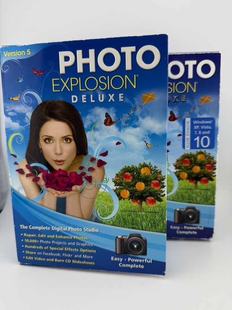 Photo Explosion Deluxe Complete Digital Photo Studio