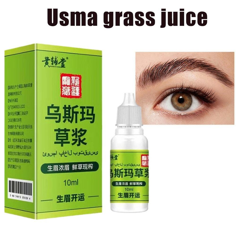 Grass Juice,Thick Eyebrows * Eyelashes 10ML 2025 Be st / Usma
