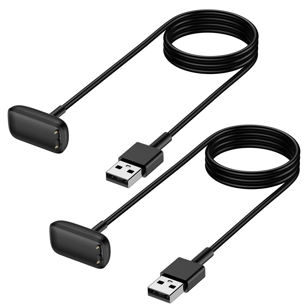 Fitbit Charge 6/5/Luxe Charger Cable Replacement, 3.3Ft, 2 Pack