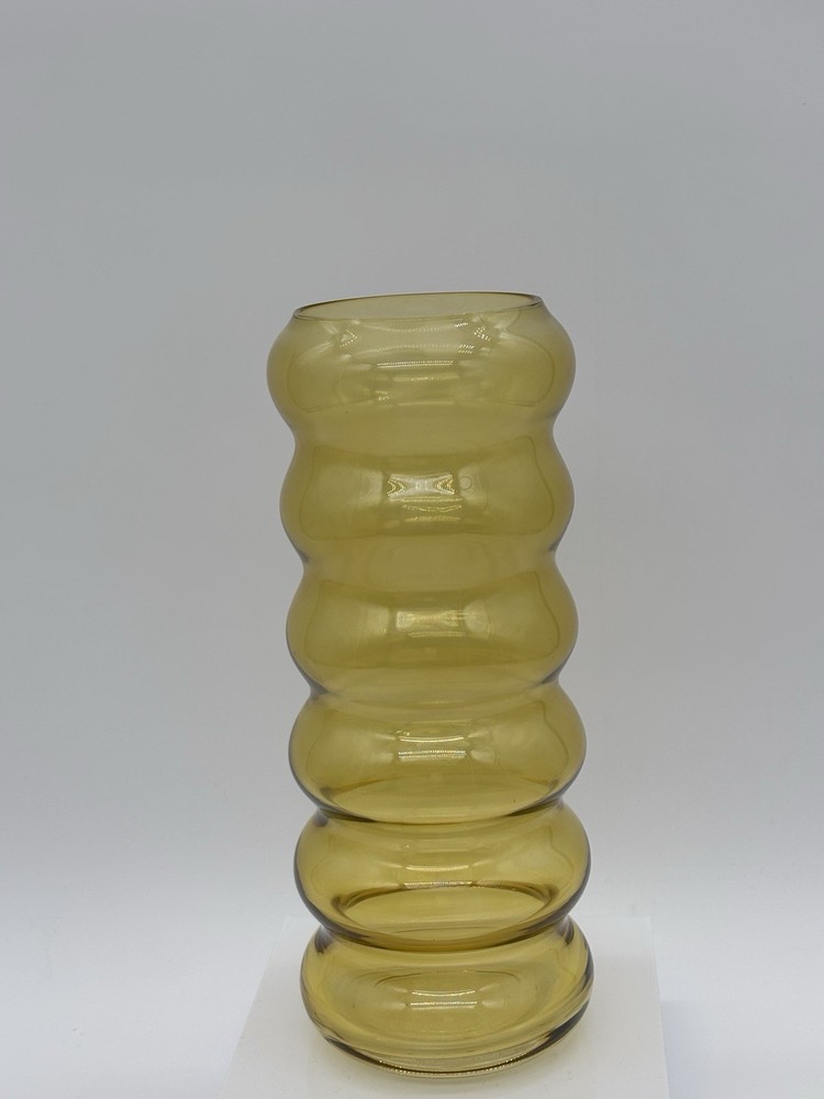 Bubble Vase Yellow- Room Essentials, NEW