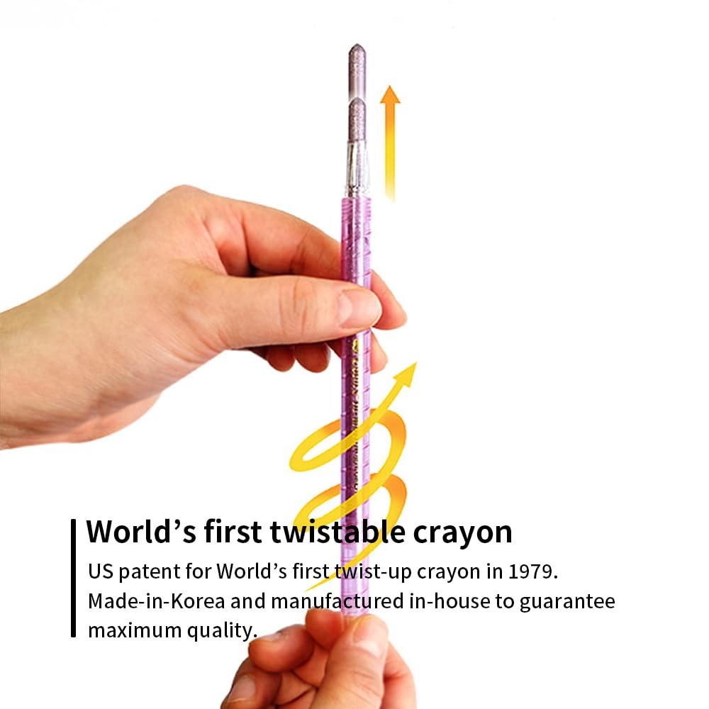 Twist-Up Crayons 50 Count Color Set