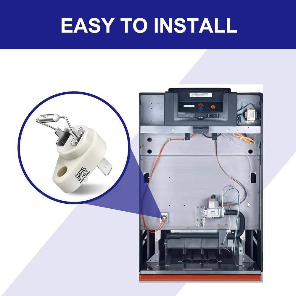 Dependable 5 Pack Thermal Cut Off Fuse 152°C - Ideal for Raypak & Zodiac Units