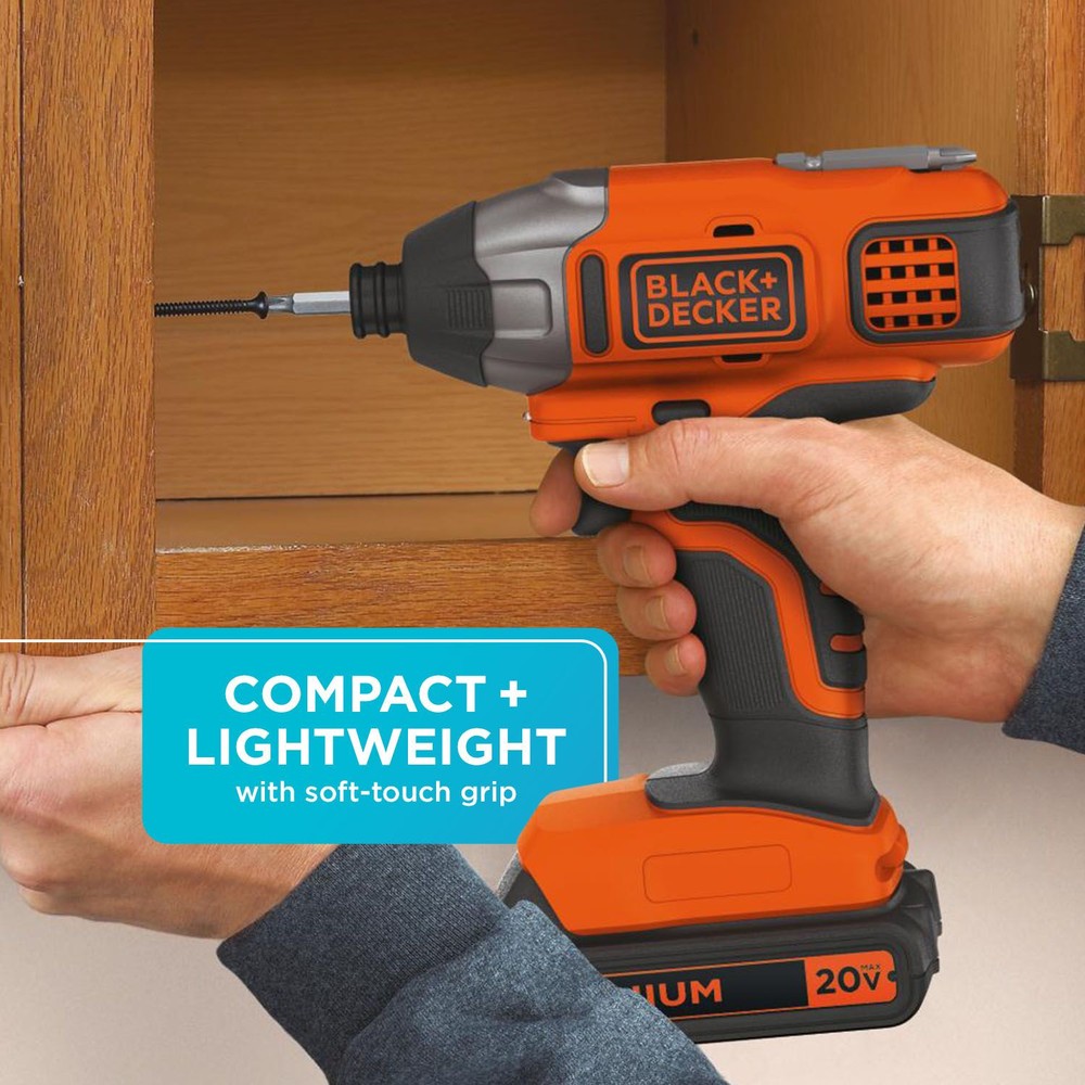 BLACK+DECKER 20V Max* Lithium Impact Driver - BDCI20C